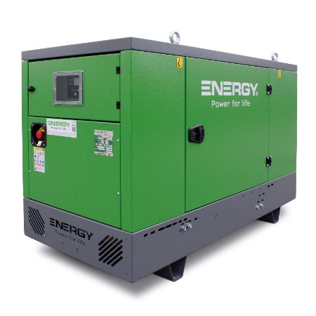 ENERGY EY-20P-SA enclosed generator, manufacturer illustration