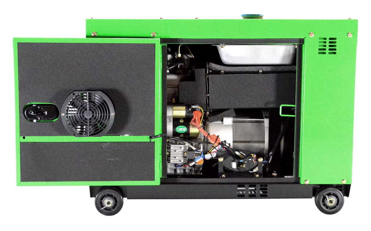 Generator Thunder T9000,7.5kVA(6kW),Diesel Eng,Elec Start - Euromotive Energy Ltd