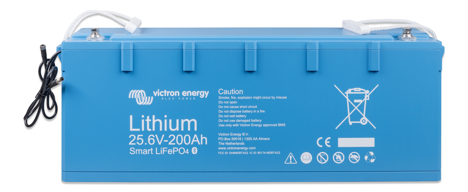 Victron LiFePO4 Battery, 24,6V/200Ah, Smart - Euromotive Energy Ltd