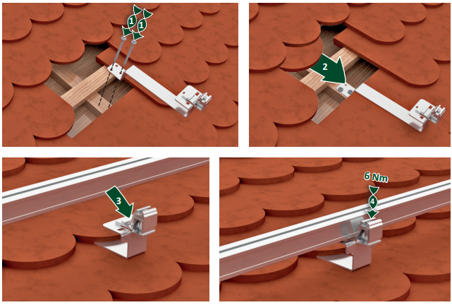 Roof Hook SL A2-Tegalit - Euromotive Energy Ltd