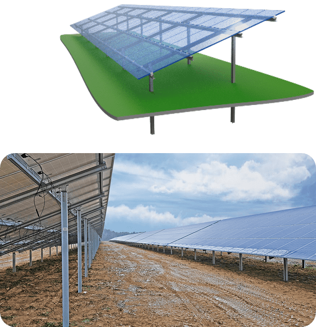 SL Rack Solar Ground Mount - Euromotive Energy Ltd