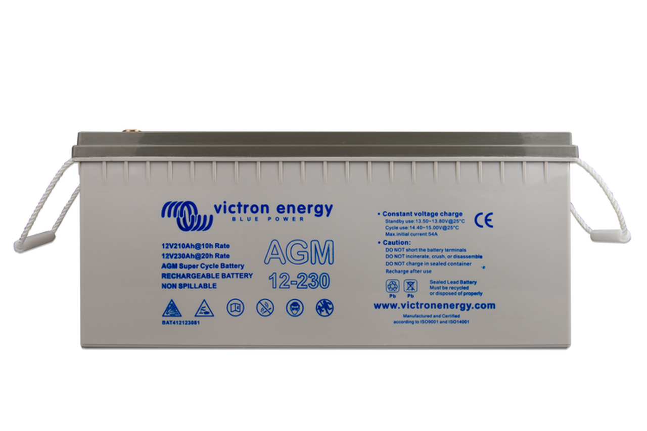 Victron 12V/230Ah AGM Super Cycle Battery (M8)