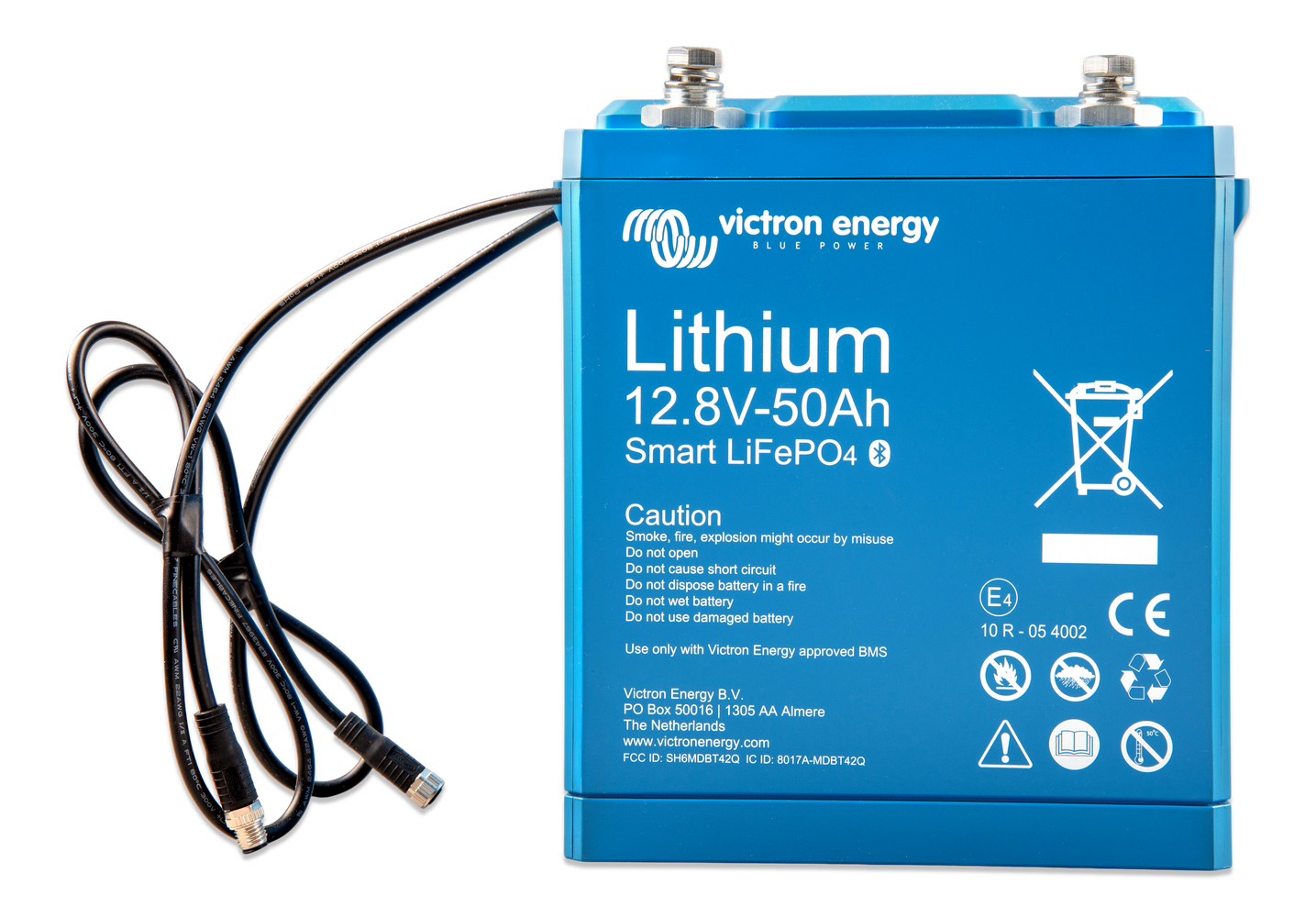 Victron LiFePO4 Battery, 12,8V/50Ah, Smart