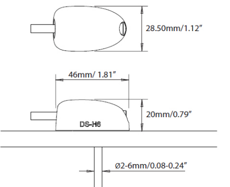 DS-H6 Horizontal Cable Seal