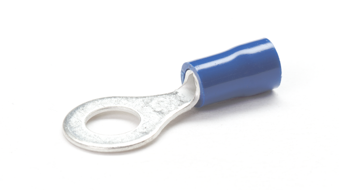 Yellow, Ring Connector, 12.0Mm 100 Pack - Euromotive Energy Ltd