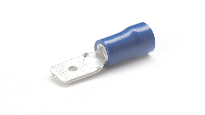 Insulated Male Spade Connectors