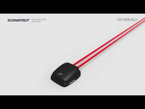 DS-HD6-BLK Twin Cable Horizontal Cable Entry Seal