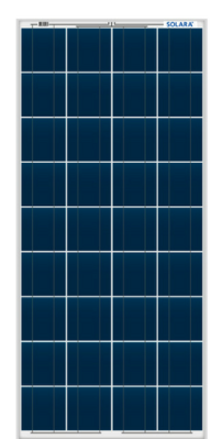 Solar Panel Framed HD 110Wp 1250x550x35mm - Euromotive Energy Ltd