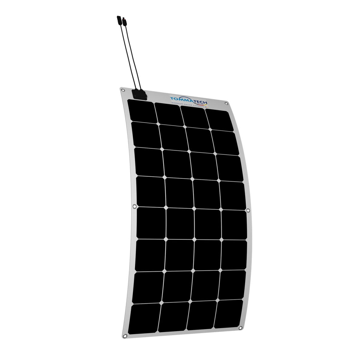 TommaTech® 110Wp Flexible Solar Panel 110w 1154 x 555mm - Euromotive Energy Ltd