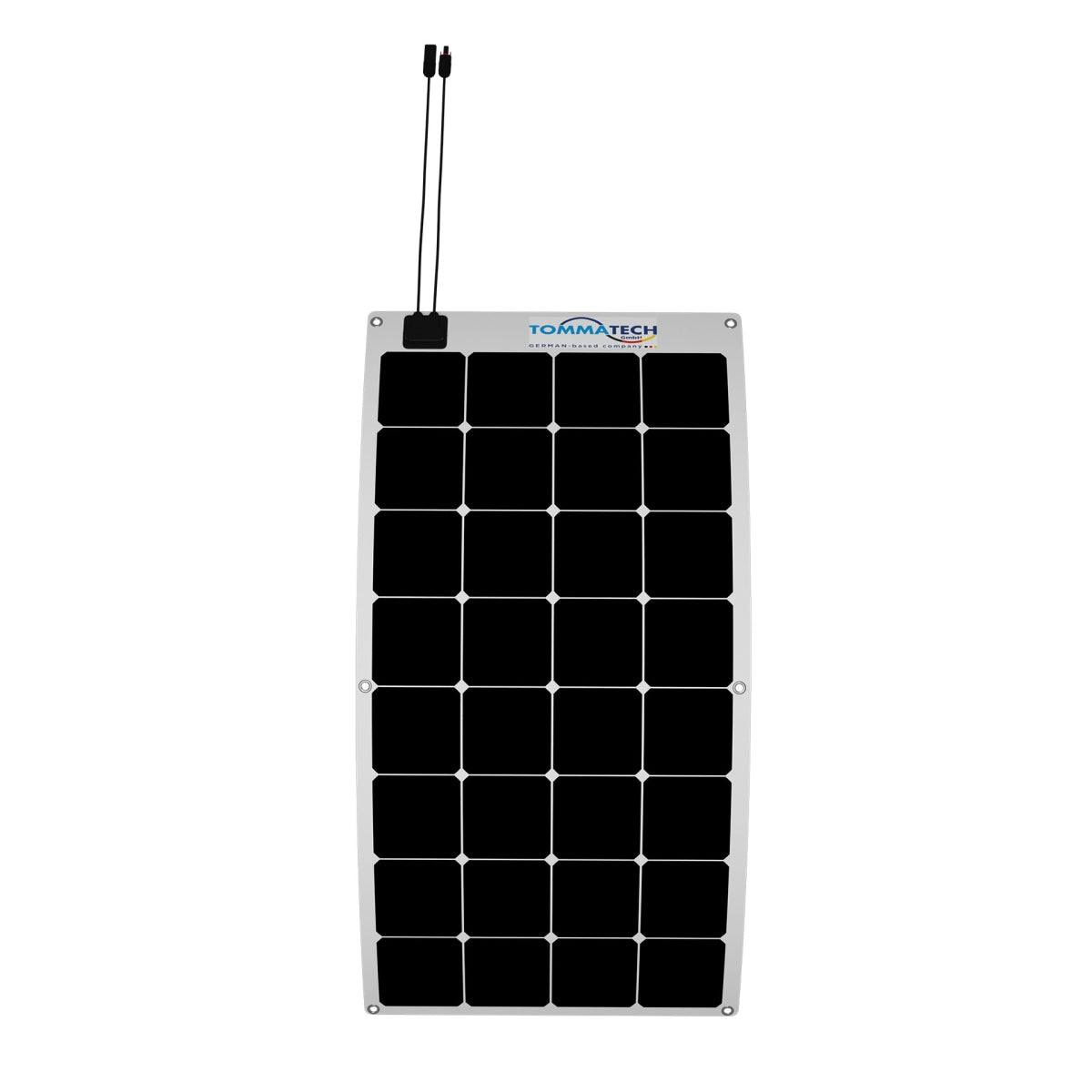 TommaTech® 110Wp Flexible Solar Panel 110w 1154 x 555mm - Euromotive Energy Ltd