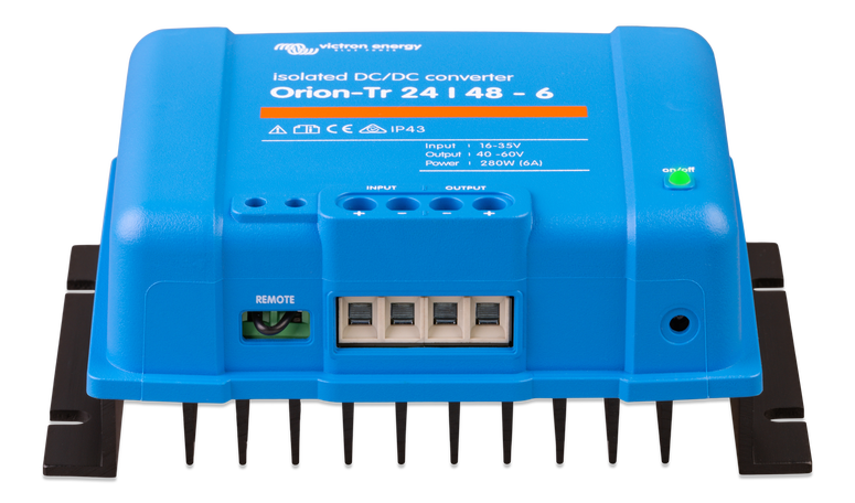 Orion-Tr 48/48-6A (280W) Isolated DC-DC converter - Euromotive Energy Ltd