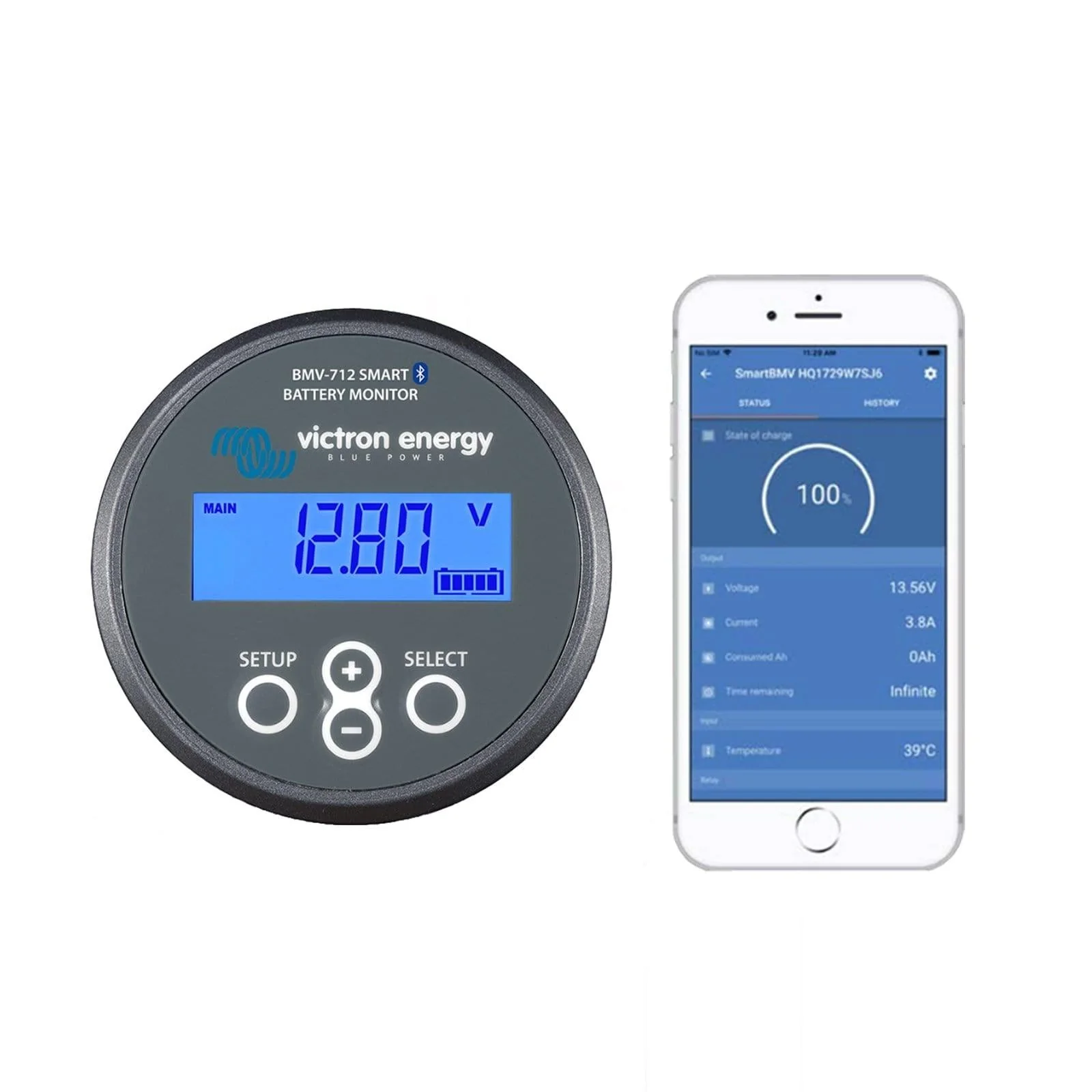 Victron Battery Monitor BMV-712 Smart - Euromotive Energy Ltd