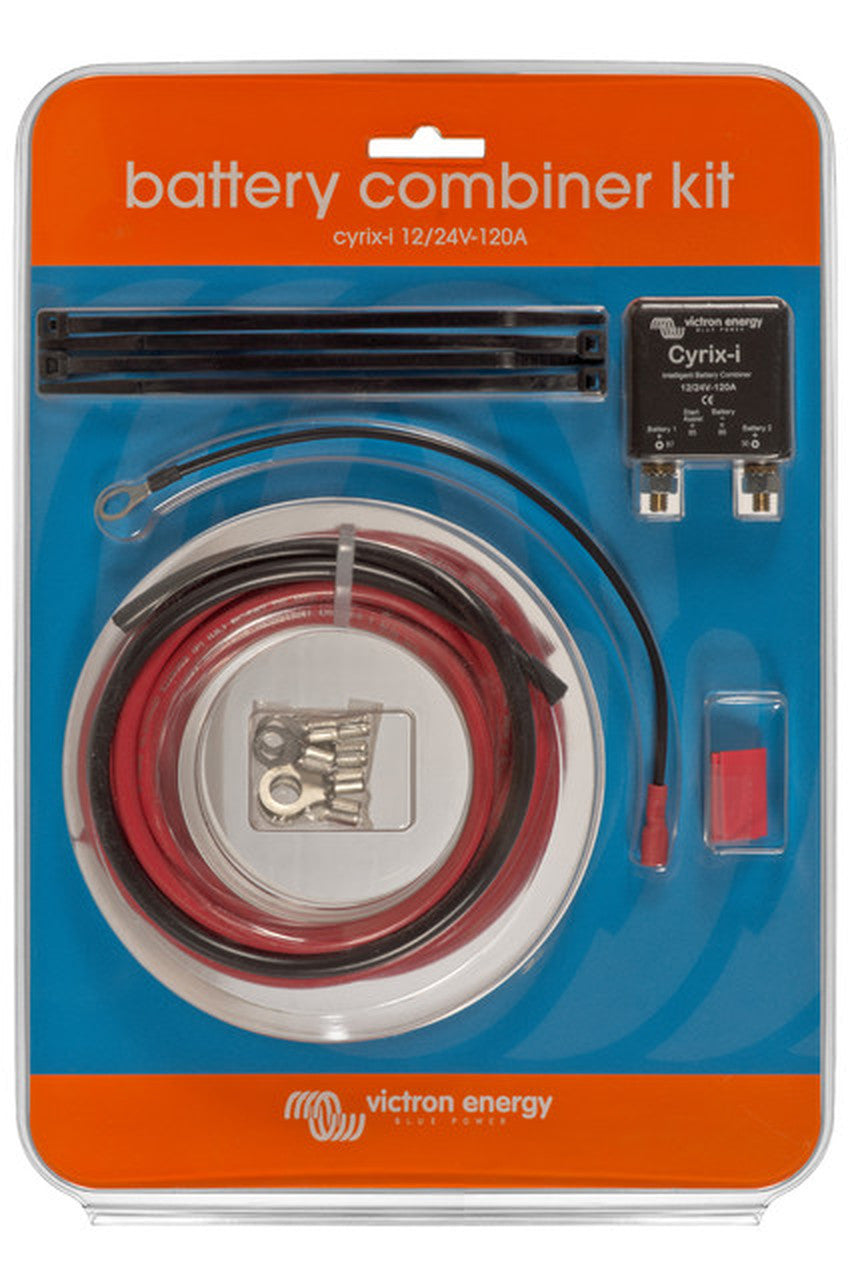 Cyrix-ct 12/24V-120A Battery Combiner Kit Retail - Euromotive Energy Ltd