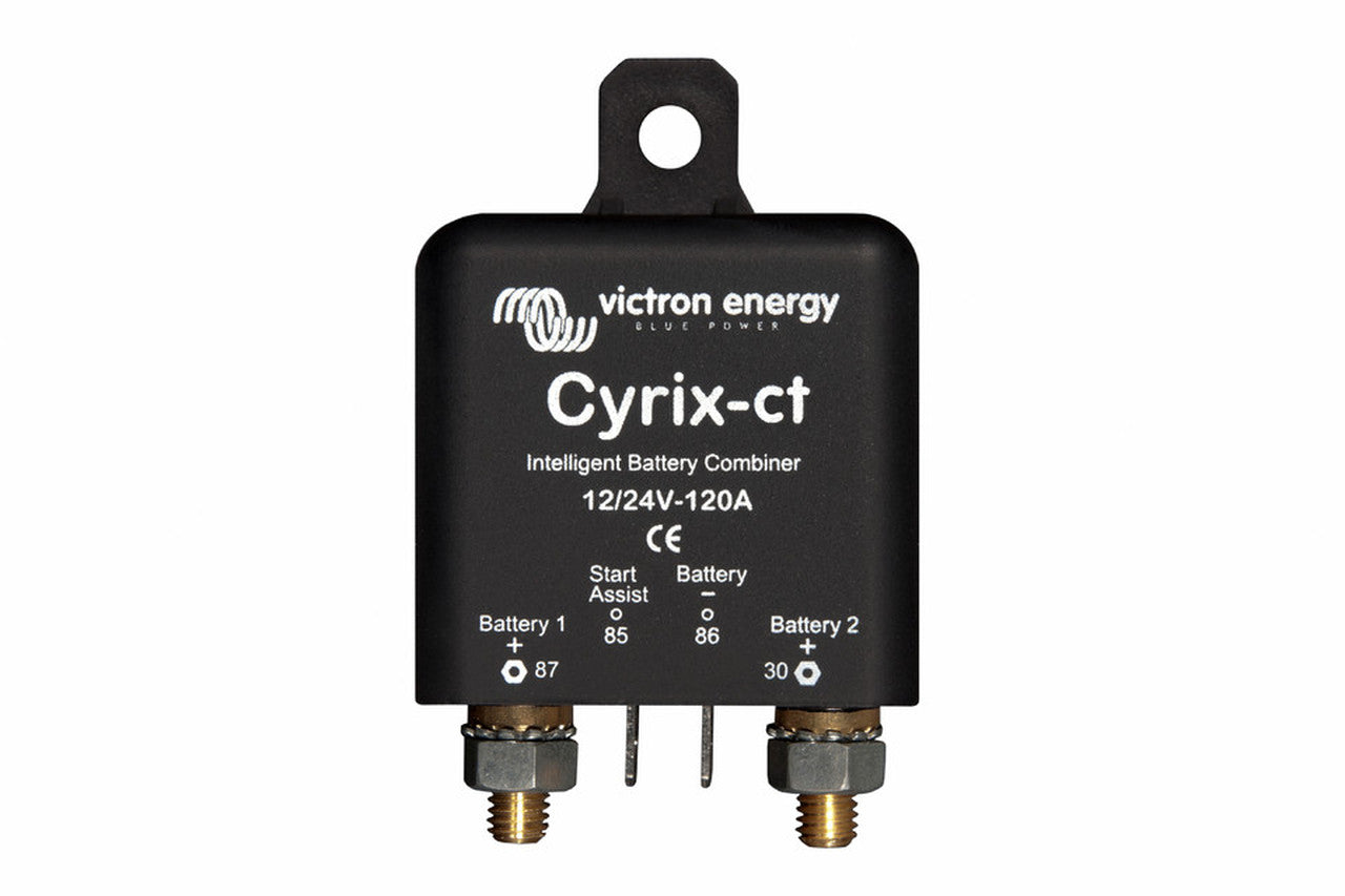 Cyrix-ct 12/24V-120A intelligent battery combiner Retail - Euromotive Energy Ltd