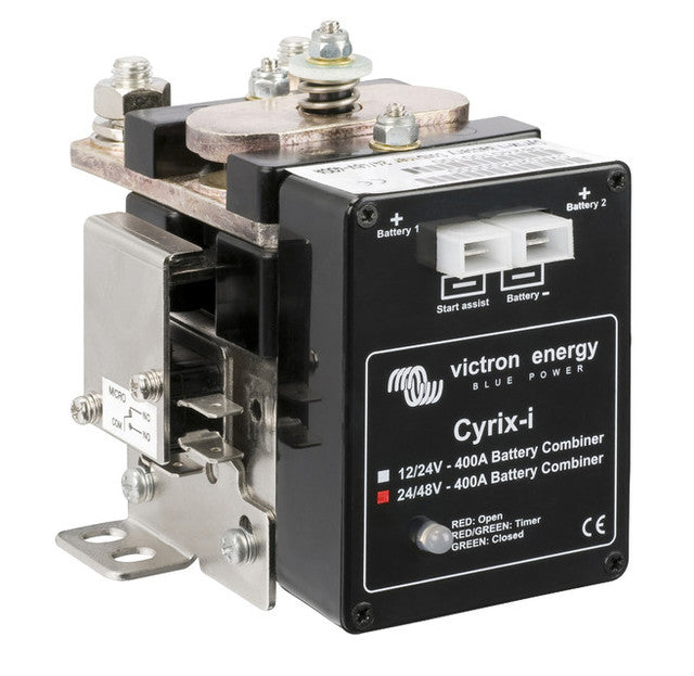Cyrix-i 12/24V-400A intelligent battery combiner - Euromotive Energy Ltd