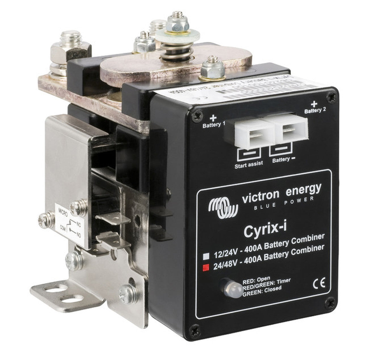 Cyrix-i 24/48V-400A intelligent battery combiner - Euromotive Energy Ltd