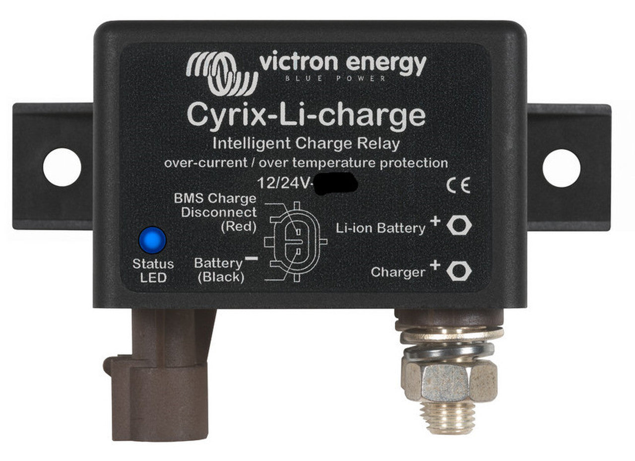 Cyrix-Li-charge 12/24V-120A intelligent charge relay - Euromotive Energy Ltd