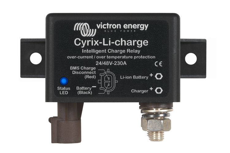 Cyrix-Li-charge 24/48V-230A intelligent charge relay - Euromotive Energy Ltd