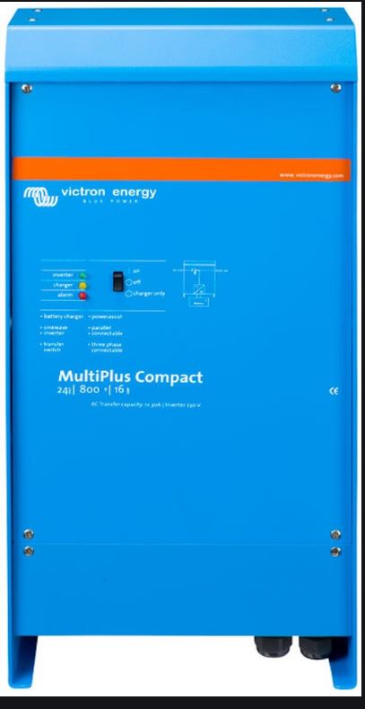 MultiPlus Compact 24/800/16-16 230V VE.Bus - Euromotive Energy Ltd