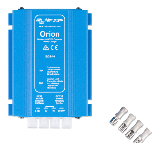 Orion 12/24-10 DC-DC converter IP20 - Euromotive Energy Ltd