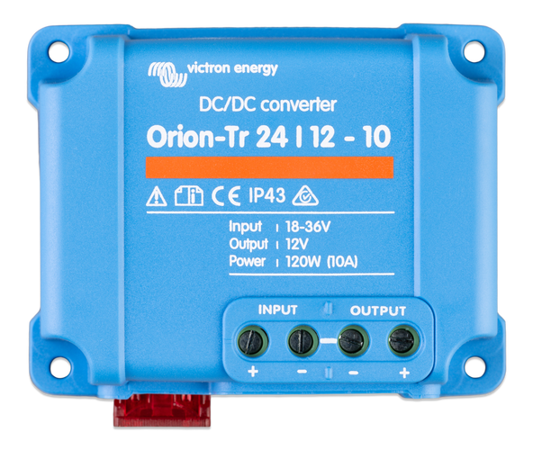 Orion-Tr 24/12-10 (120W) DC-DC converter Retail - Euromotive Energy Ltd