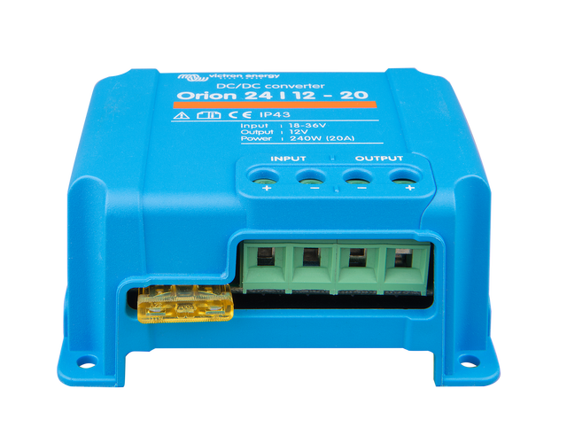 Orion-Tr 24/12-5 (60W) DC-DC converter Retail - Euromotive Energy Ltd