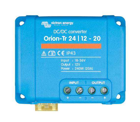 Orion-Tr 24/12-5 (60W) DC-DC converter Retail - Euromotive Energy Ltd