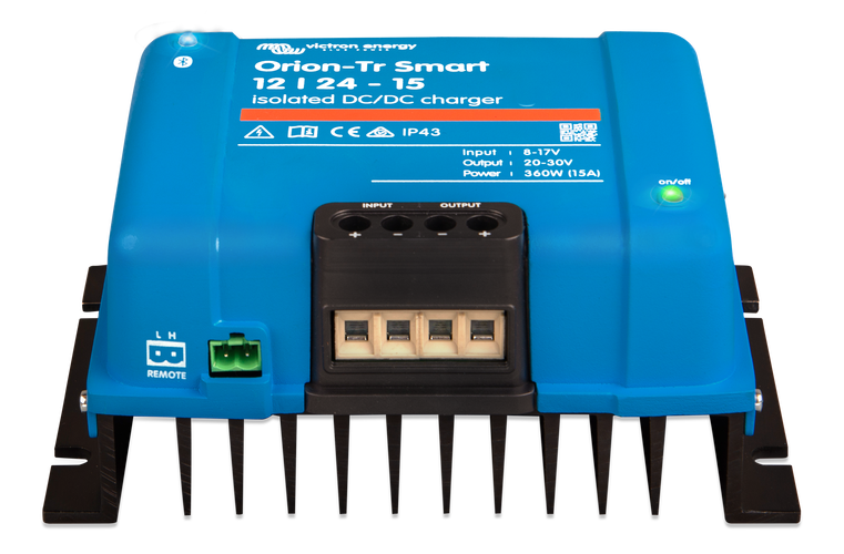 Orion-Tr Smart 12/12-18A (220W) Isolated DC-DC charger - Euromotive Energy Ltd