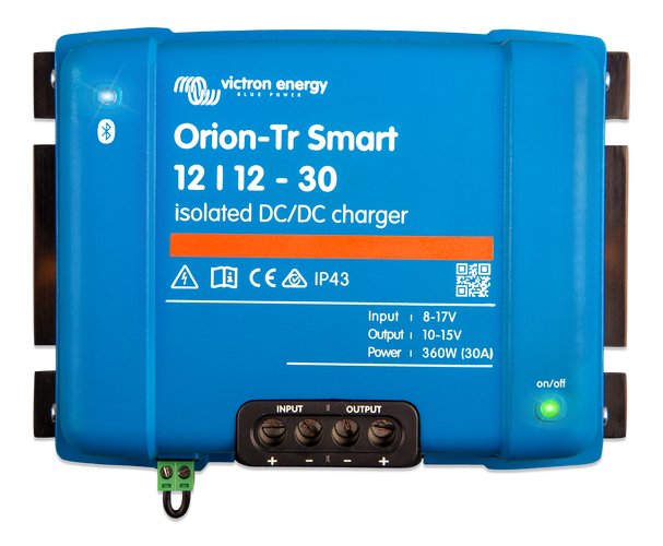 Orion-Tr Smart 12/24-10A (240W) Isolated DC-DC charger - Euromotive Energy Ltd