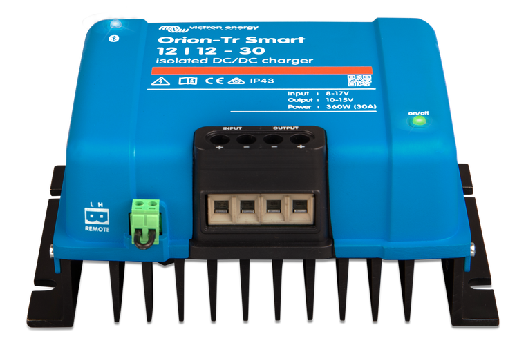 Orion-Tr Smart 24/24-12A (280W) Isolated DC-DC charger - Euromotive Energy Ltd