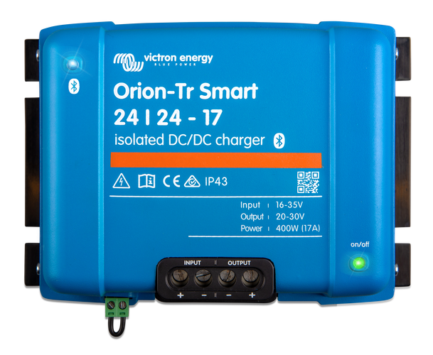 Orion-Tr Smart 24/24-17A (400W) Isolated DC-DC charger - Euromotive Energy Ltd