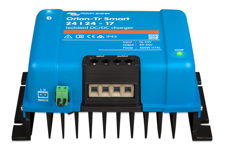 Orion-Tr Smart 24/24-17A (400W) Isolated DC-DC charger - Euromotive Energy Ltd