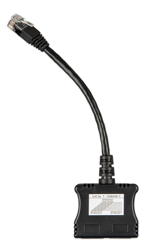 RJ45-splitter 1xRJ45 male/15cm cable/2xRJ45 female - Euromotive Energy Ltd