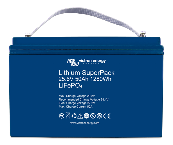 Victron Lithium SuperPack 25,6V/50Ah (M8) - Euromotive Energy Ltd