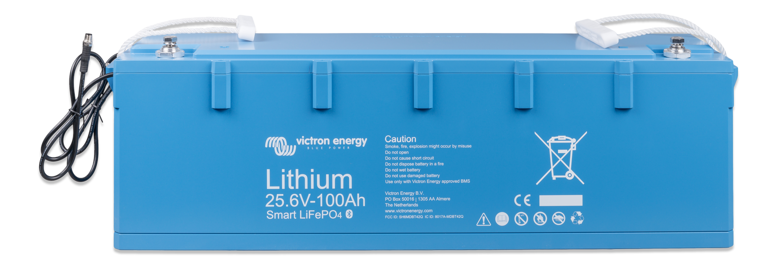 Victron LiFePO4 Battery, 24,6V/100Ah, Smart