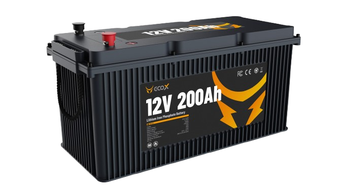 Pytes Ecox 12200, LiFePO4 battery. 2.5kWh / 12.8 V / 200 Ah