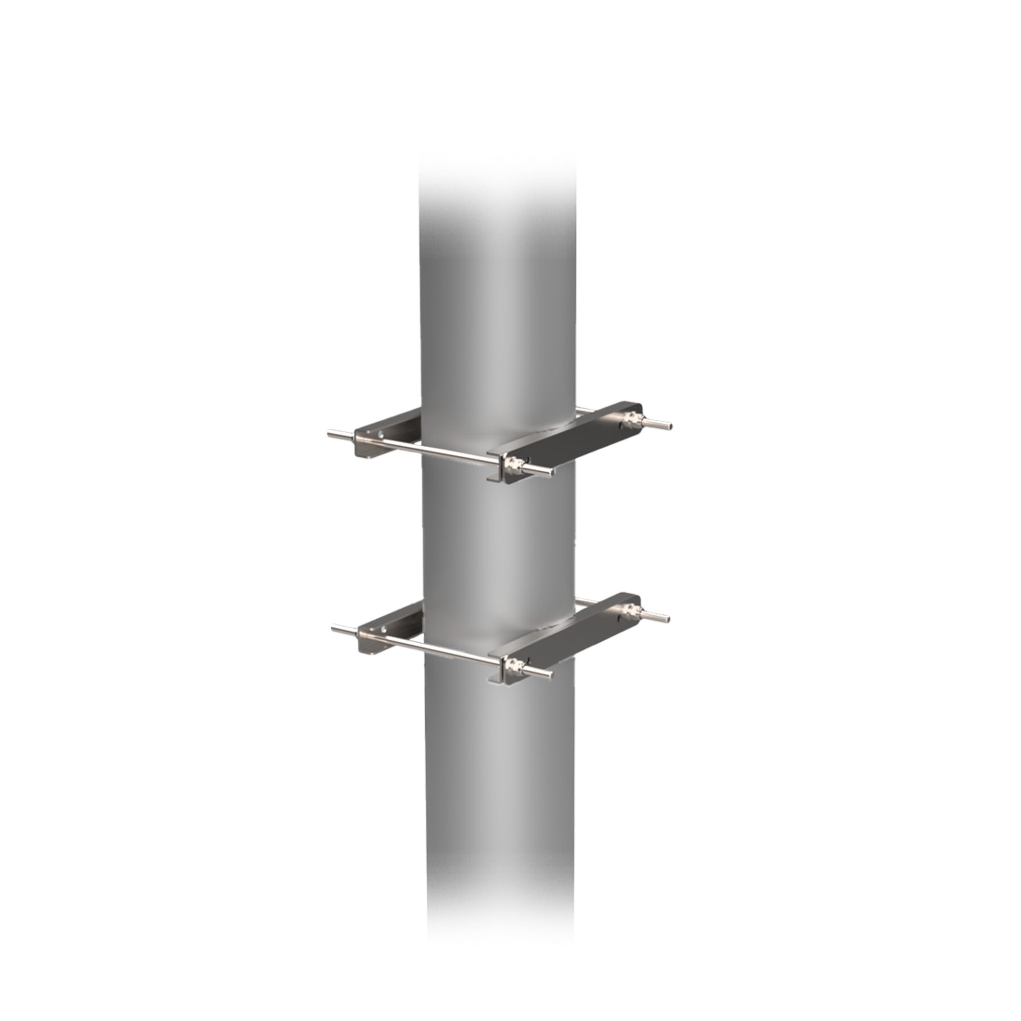 2 Flanges-dia.190-250mm pole-M10 S/S-for Unifix S/SF