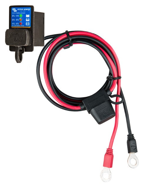 Battery Indicator Panel (M8 eyelet connector / 30A ATO fuse)