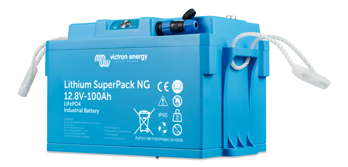 Victron Lithium SuperPack 12,8V/100Ah NG - left