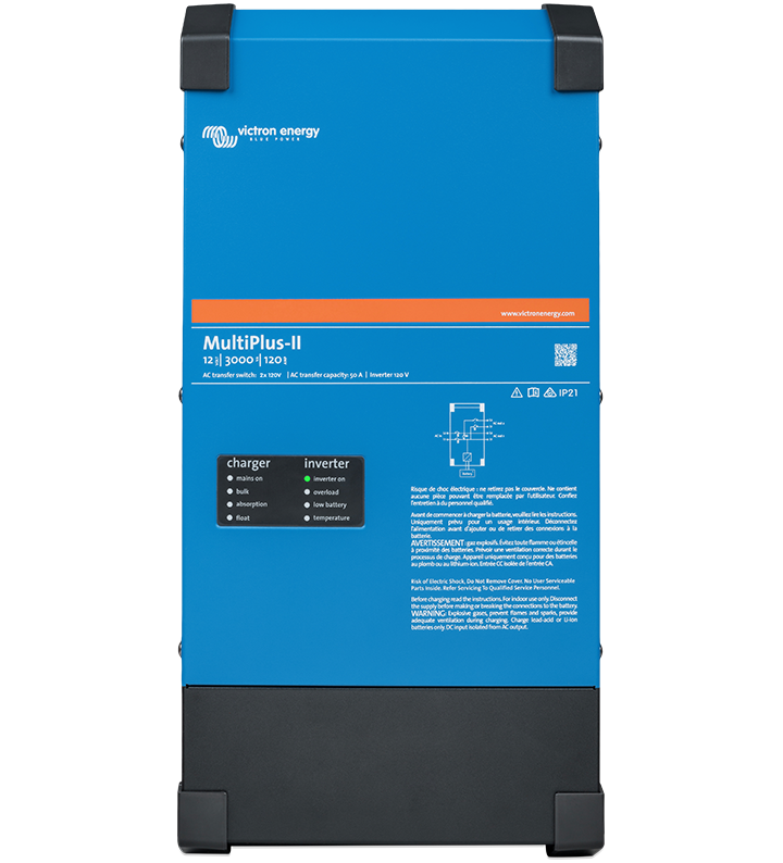 Victron MultiPlus-II 24/3000/70-50 2x120V (UL 458) inverter/charger