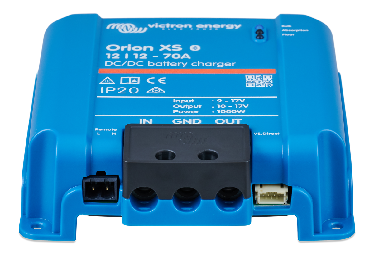 Victron Orion XS 12/12-70A DC-DC battery charger – front