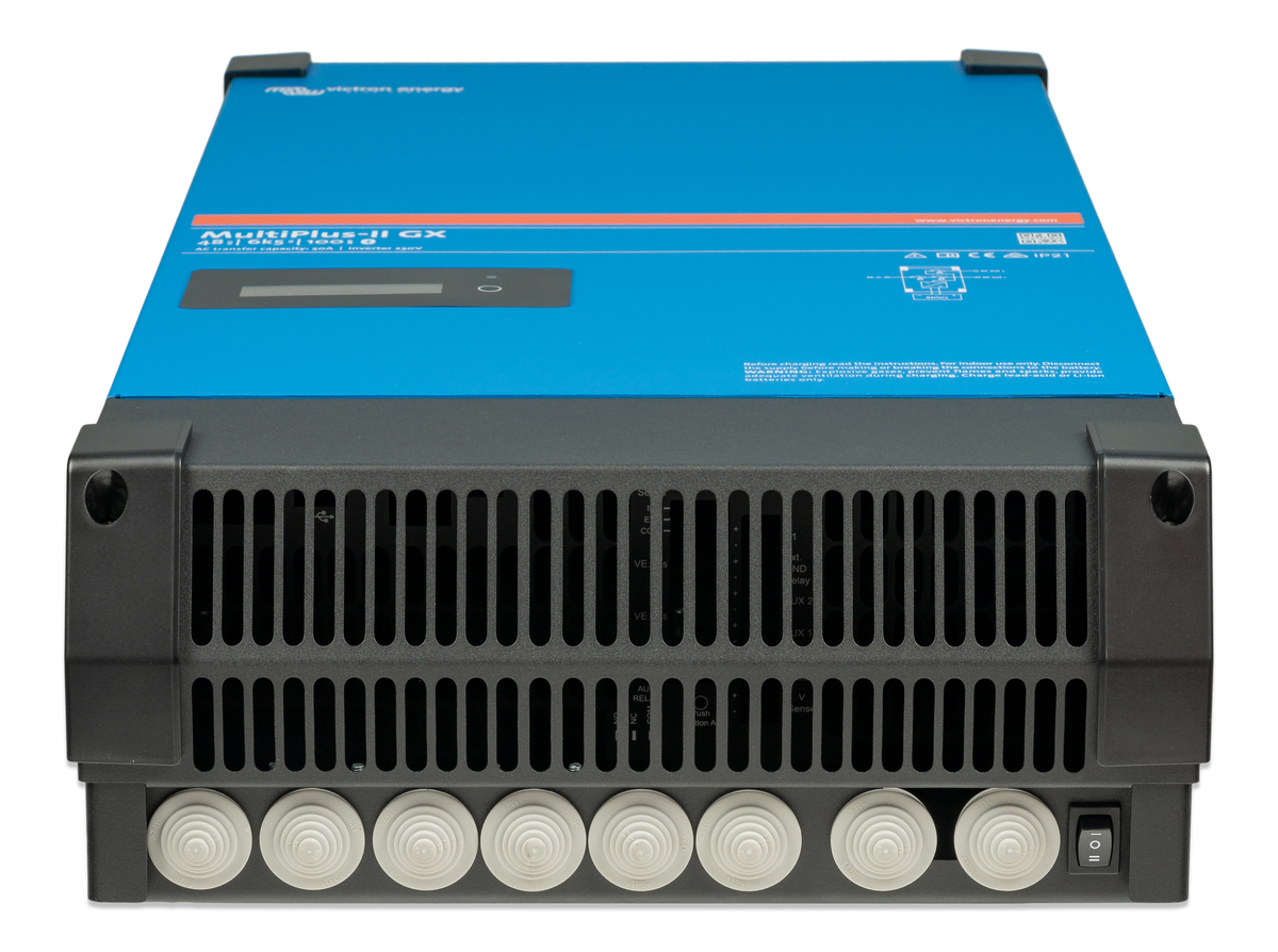 Victron MultiPlus-II 48/6k5/100-50 230V GX inverter/charger - connections underside