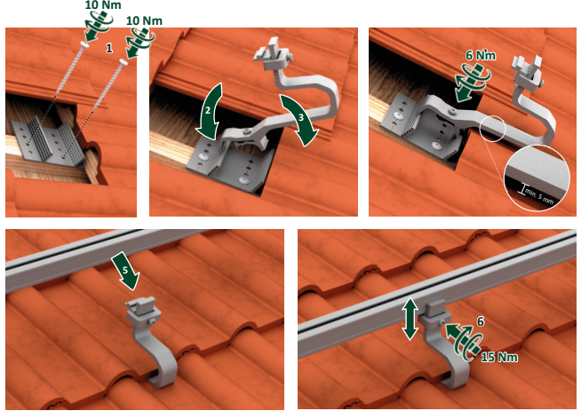 Roof Hook 3D SL Alu K