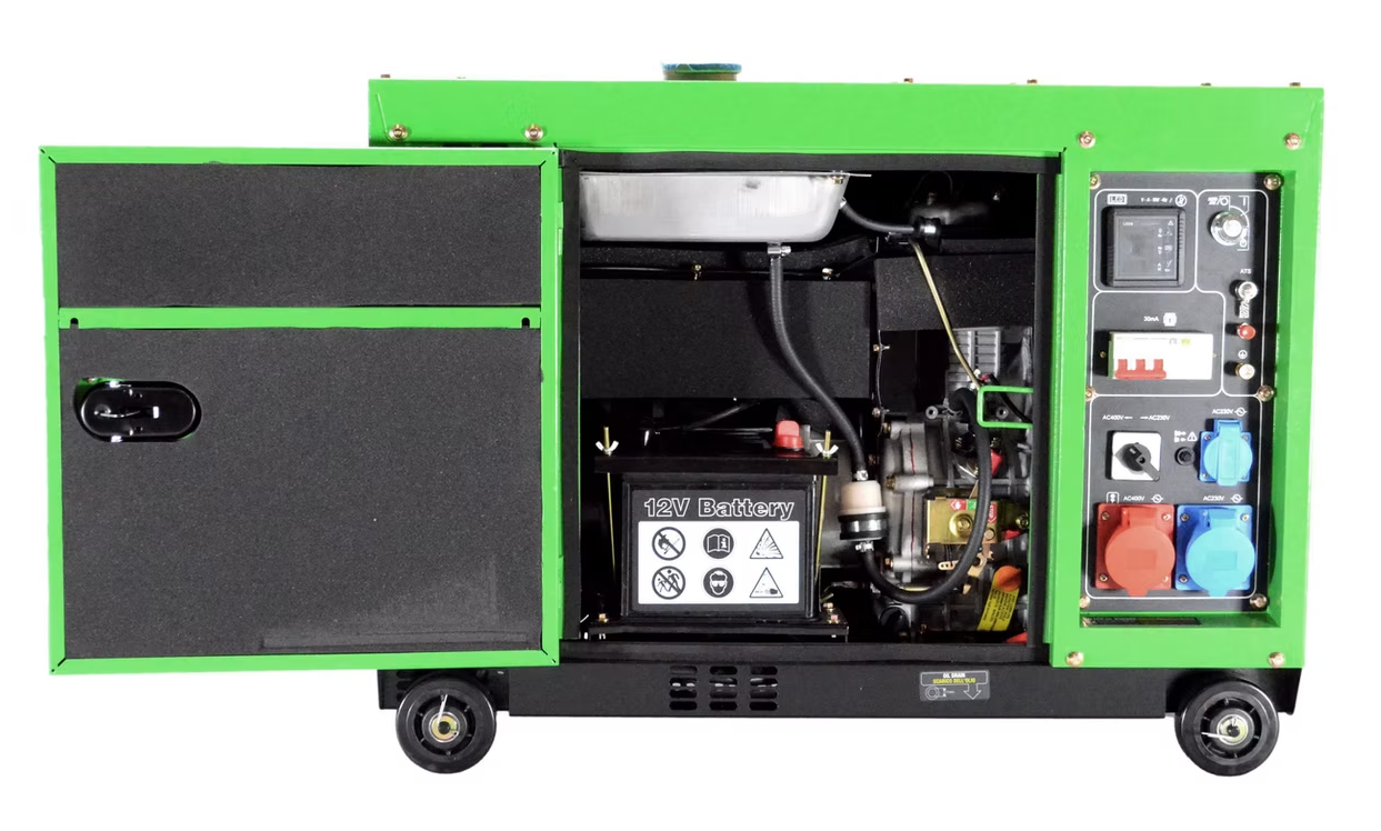 Generator Thunder T9000,7.5kVA(6kW),Diesel Eng,Elec Start