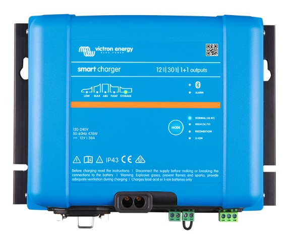 Smart IP43 Charger 24/16(1+1) 120-240V
