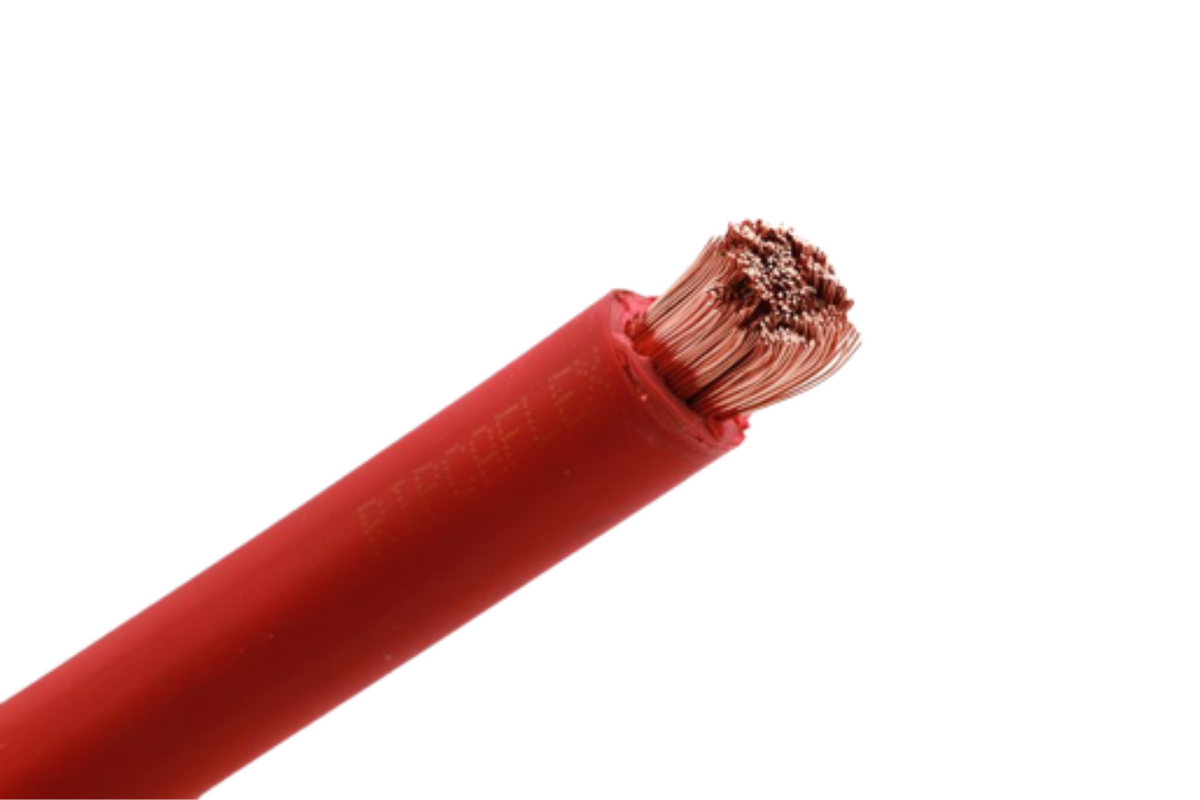 70mm2 Flexible Battery Cable 10m Roll Red