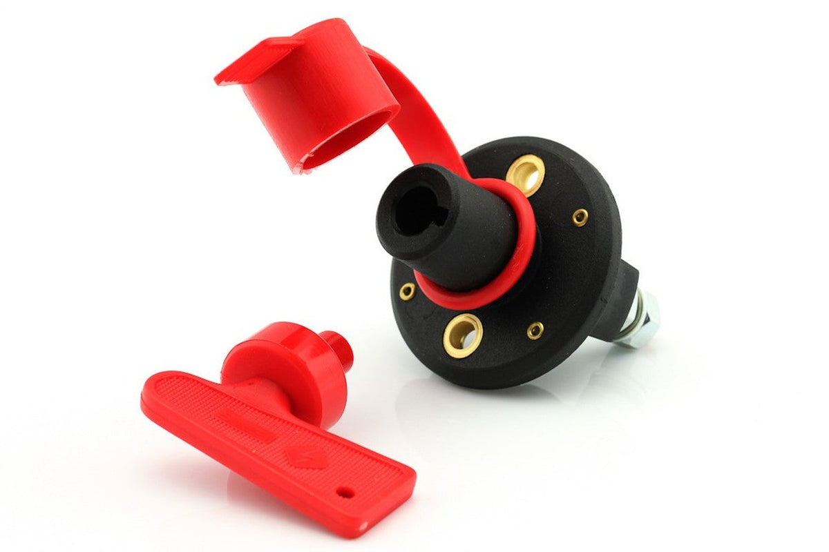 ENG battery isolator switch with plastic key, 100A