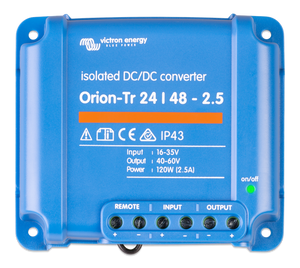 Orion-Tr 2,5A (120W) Isolated DC-DC converter (24/48 or 48/48)