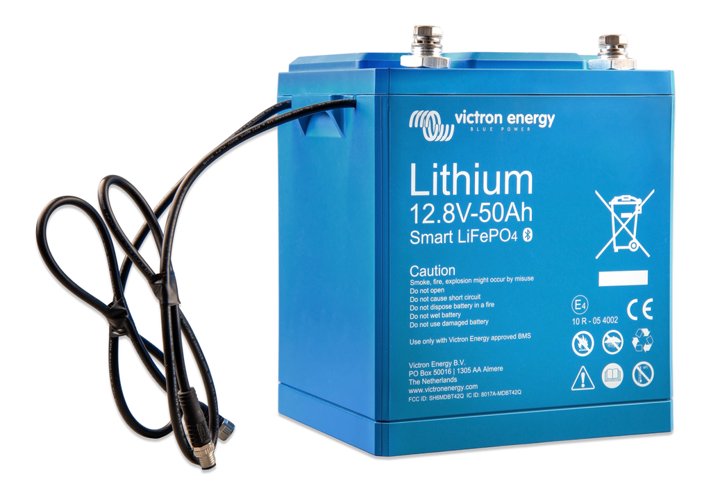 Victron LiFePO4 Battery, 12,8V/50Ah, Smart - Euromotive Energy Ltd