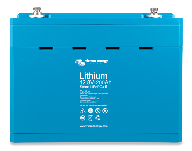 Victron LiFePO4 Battery, 12,8V/200Ah, Smart